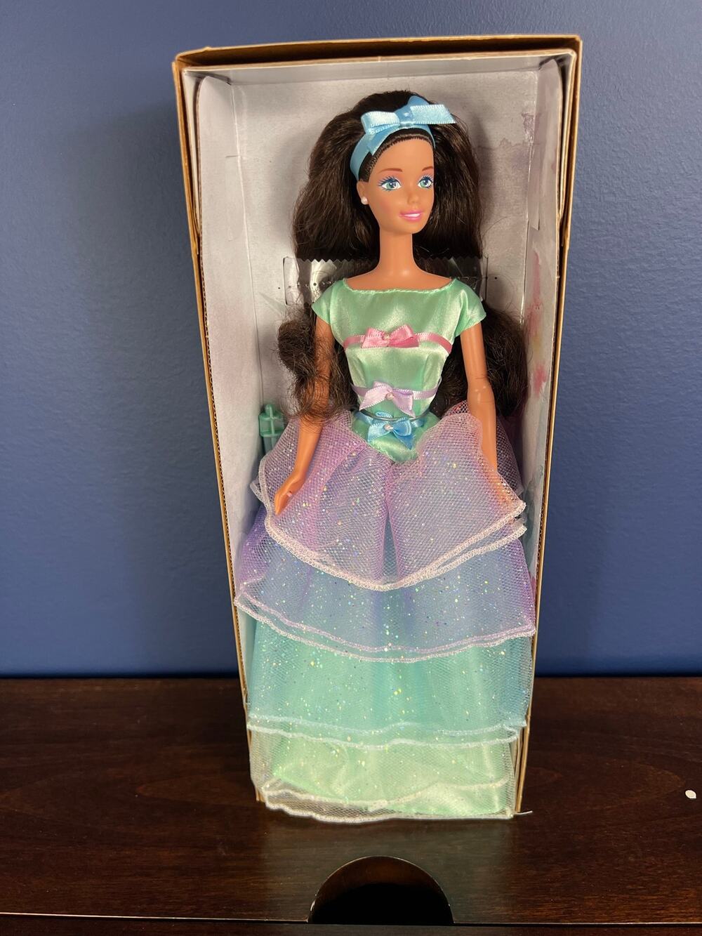 New in Box Avon special edition Spring Tea Party Barbie Third in Series Mattel